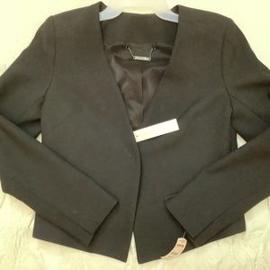 NWT‎ Trina Turk black short blazer jacket